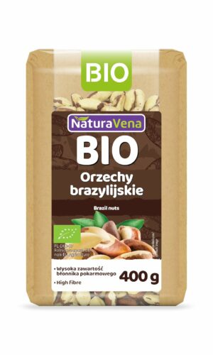 ORZECHY BRAZYLIJSKIE BIO 400 g - NATURAVENA