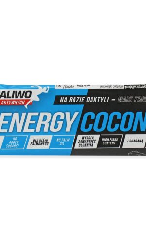 BATON ENERGY KOKOS + GUARANA 50 g - PALIWO DLA AKTYWNYCH