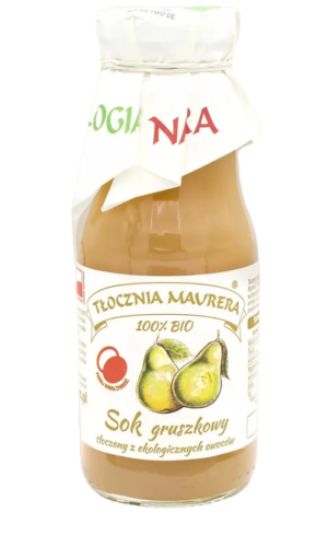 SOK GRUSZKOWY NFC BIO 300 ml - TŁOCZNIA MAURERA