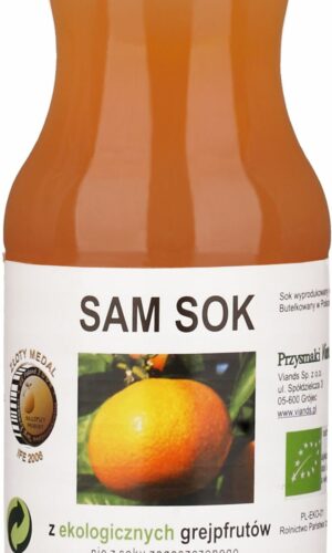 SOK Z CZERWONYCH GREJPFRUTÓW NFC BIO 250 ml - VIANDS (SAM SOK)