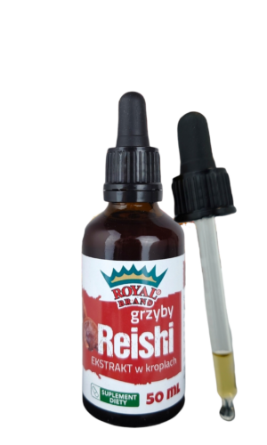 EKSTRAKT Z GRZYBÓW REISHI 50 ml - ROYAL BRAND