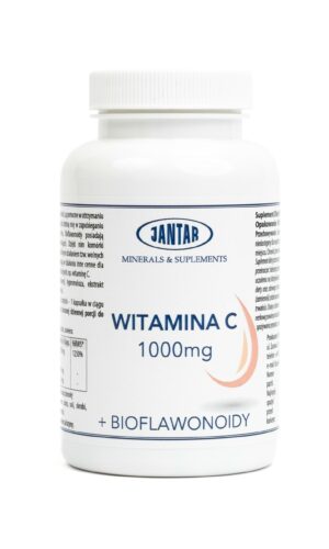 WITAMINA C (1000 mg) 90 KAPSUŁEK - JANTAR