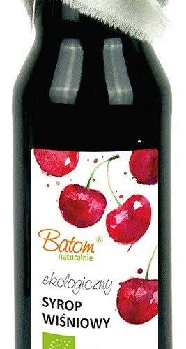 SYROP WIŚNIOWY BIO 750 ml - BATOM