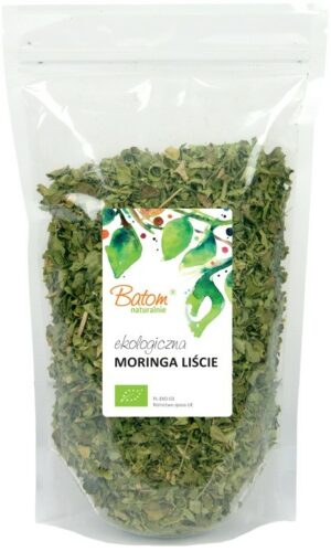 HERBATKA LIŚĆ MORINGI BIO 100 g - BATOM