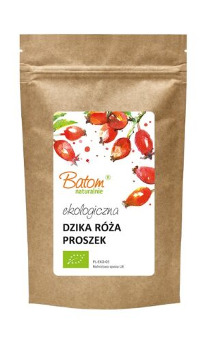 DZIKA RÓŻA PROSZEK BIO 100 g - BATOM