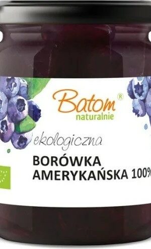 BORÓWKA AMERYKAŃSKA 100 % BIO 240 g - BATOM
