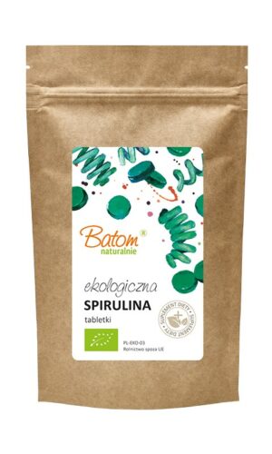 SPIRULINA BIO (400 mg) 625 TABLETEK - BATOM