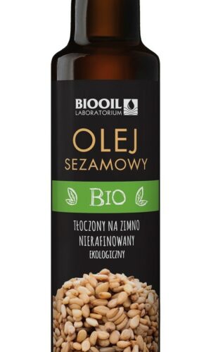 OLEJ SEZAMOWY TŁOCZONY NA ZIMNO BIO 250 ml - BIOOIL