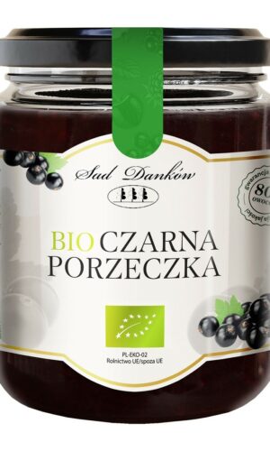 CZARNA PORZECZKA 80 % BIO 260 g - SAD DANKÓW