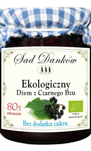 CZARNY BEZ 80 % BIO 260 g - SAD DANKÓW