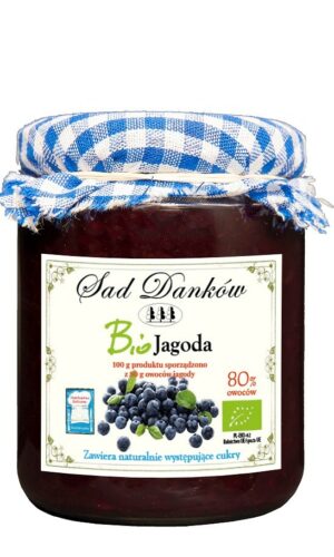 JAGODA 80 % BIO 260 g - SAD DANKÓW