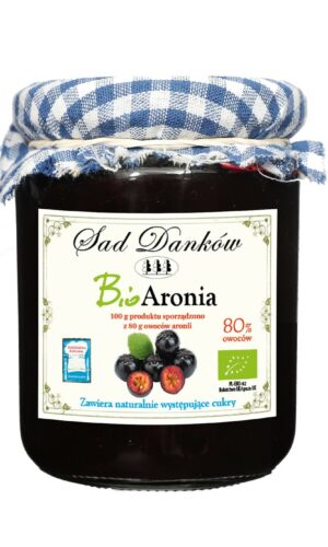 ARONIA 80 % BIO 260 g - SAD DANKÓW