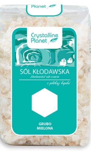 SÓL KŁODAWSKA GRUBO MIELONA 600 g - CRYSTALLINE PLANET