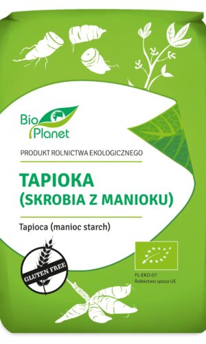 TAPIOKA (SKROBIA Z MANIOKU) BEZGLUTENOWA BIO 800 g - BIO PLANET