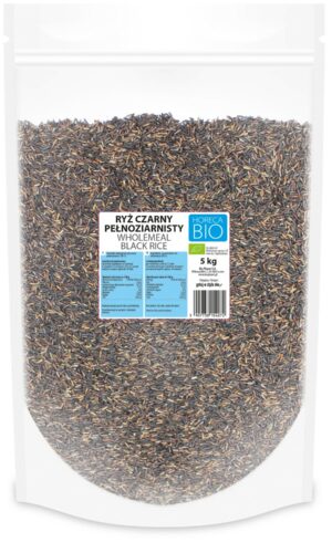 RYŻ CZARNY PEŁNOZIARNISTY BIO 5 kg - HORECA (BIO PLANET)