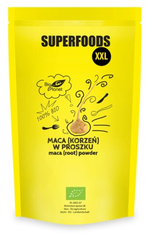 MACA SPROSZKOWANA BIO 750 g - BIO PLANET