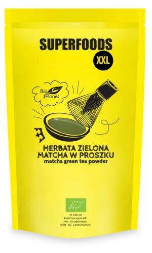 HERBATA ZIELONA MATCHA BIO 500 g - BIO PLANET