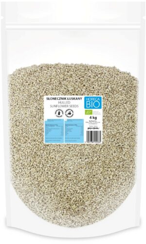 SŁONECZNIK ŁUSKANY BEZGLUTENOWY BIO 4 kg - HORECA (BIO PLANET)