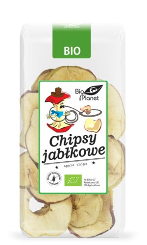 CHIPSY JABŁKOWE BEZGLUTENOWE BIO 30 g - BIO PLANET