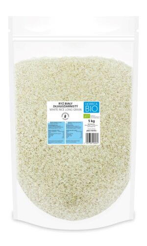 RYŻ BIAŁY DŁUGOZIARNISTY BEZGLUTENOWY BIO 5 kg - HORECA (BIO PLANET)