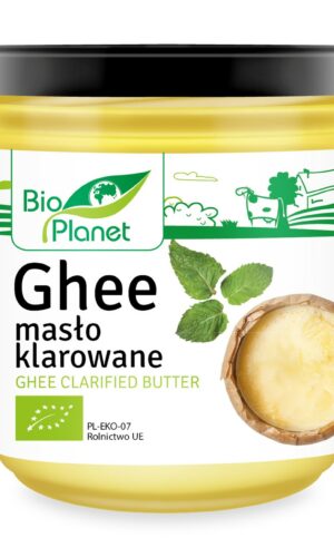 MASŁO KLAROWANE GHEE BIO 250 g - BIO PLANET