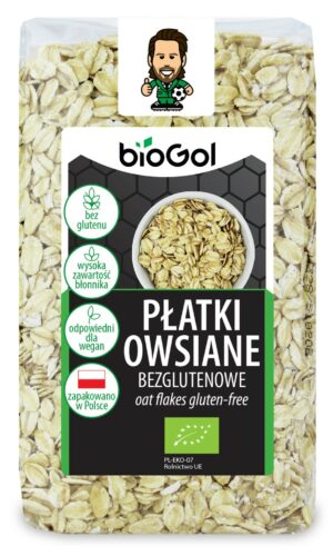 PŁATKI OWSIANE BEZGLUTENOWE BIO 300 g - BIOGOL