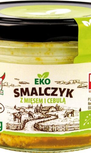 SMALEC Z MIĘSEM I CEBULKĄ BIO 180 g - SMAK EKO