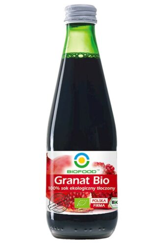 SOK Z GRANATU NFC BEZGLUTENOWY BIO 300 ml - BIO FOOD
