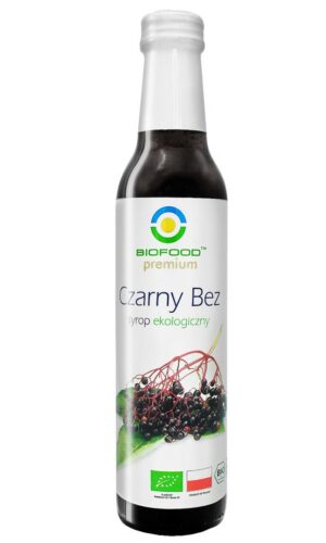 SYROP Z CZARNEGO BZU BIO 250 ml - BIO FOOD