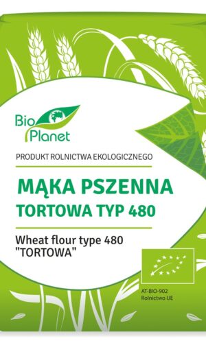 MĄKA PSZENNA TORTOWA TYP 480 BIO 1 kg - BIO PLANET