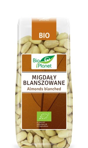 MIGDAŁY BLANSZOWANE BIO 100 g - BIO PLANET