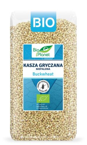 KASZA GRYCZANA NIEPALONA BEZGLUTENOWA BIO 500 g - BIO PLANET
