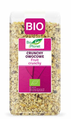 CRUNCHY OWOCOWE BIO 250 g - BIO PLANET