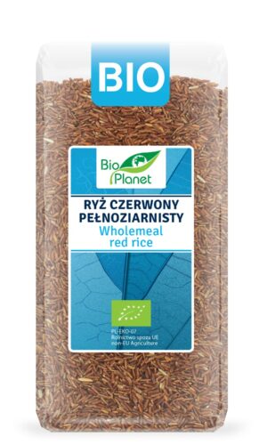 RYŻ CZERWONY PEŁNOZIARNISTY BIO 400 g - BIO PLANET