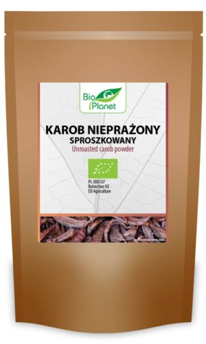 KAROB NIEPRAŻONY SPROSZKOWANY BIO 200 g - BIO PLANET