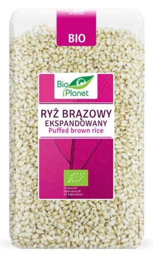 RYŻ BRĄZOWY EKSPANDOWANY BIO 150 g - BIO PLANET
