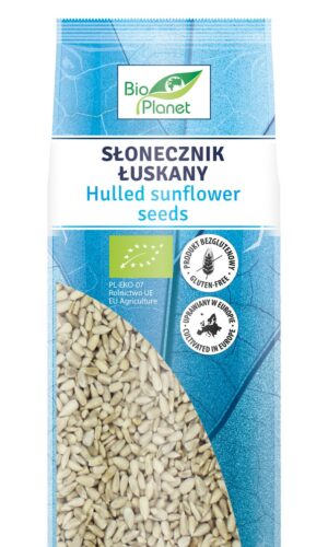 SŁONECZNIK ŁUSKANY BEZGLUTENOWY BIO 250 g - BIO PLANET