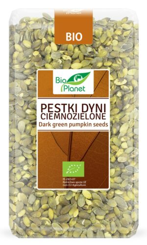 PESTKI DYNI CIEMNOZIELONE BIO 1 kg - BIO PLANET