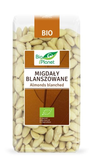 MIGDAŁY BLANSZOWANE BIO 350 g - BIO PLANET
