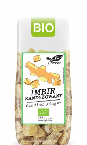 IMBIR KANDYZOWANY BIO 100 g - BIO PLANET