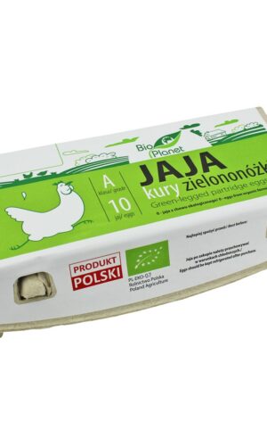JAJA KURY ZIELONONÓŻKI M BIO (10 szt.) - BIO PLANET