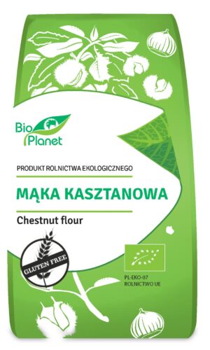 MĄKA KASZTANOWA BEZGLUTENOWA BIO 250 g - BIO PLANET