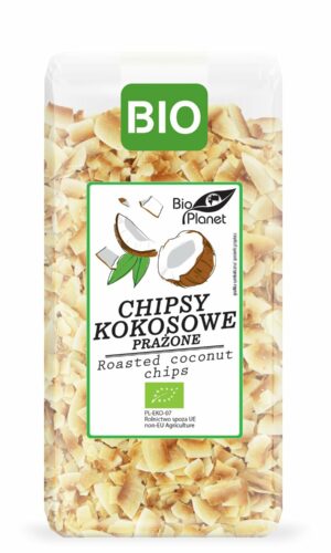 CHIPSY KOKOSOWE PRAŻONE BIO 150 g - BIO PLANET