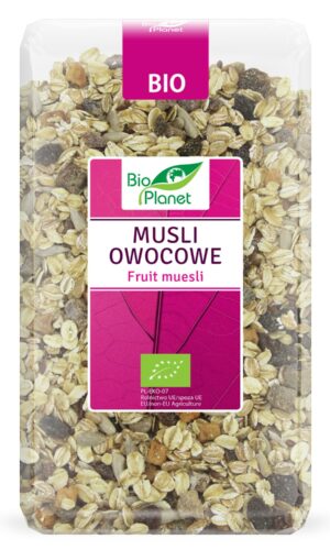 MUSLI OWOCOWE BIO 600 g - BIO PLANET