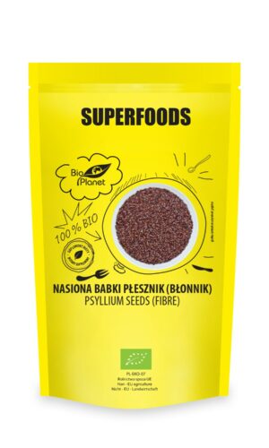 NASIONA BABKI PŁESZNIK (BŁONNIK) BIO 250 g - BIO PLANET
