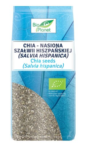 CHIA - NASIONA SZAŁWII HISZPAŃSKIEJ BIO 400 g - BIO PLANET