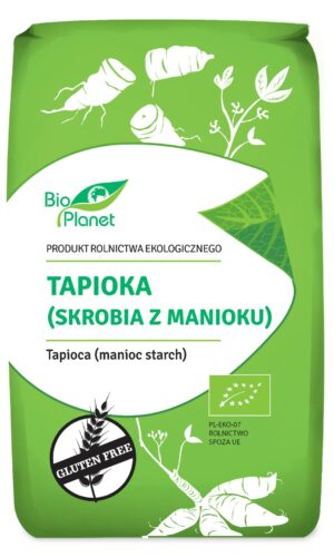 TAPIOKA (SKROBIA Z MANIOKU) BEZGLUTENOWA BIO 400 g - BIO PLANET