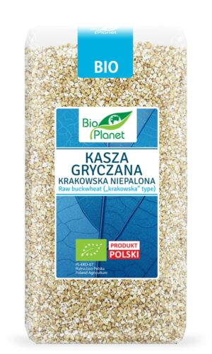 KASZA GRYCZANA KRAKOWSKA NIEPALONA BIO 500 g - BIO PLANET
