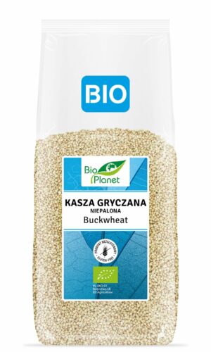 KASZA GRYCZANA NIEPALONA BEZGLUTENOWA BIO 1 kg - BIO PLANET
