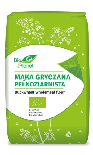 MĄKA GRYCZANA PEŁNOZIARNISTA BIO 500 g - BIO PLANET